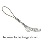 Offset Eye, Closed Mesh, Double Weave, Heavy Duty, Pulling Wire Mesh Grip, 1.00 to 1.24 Cable Diameter, Medium Length