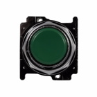 30.5 mm Heavy-Duty Watertight/Oiltight Pushbutton Operator, Non-illuminated, 1NC contacts, Extended Green Button, Momentary, NEMA 3, 3R, 4, 4X, 12, 13, 10250T series