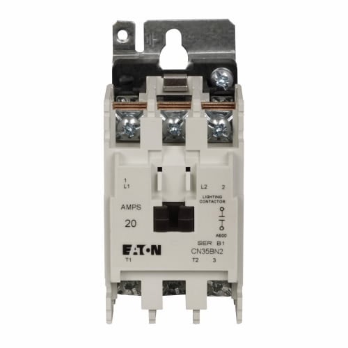 CN35BN2HB CN35 Electrically Held Lighting Contactor, 277 V AC Coil, 1NO Contact, 2 Poles
