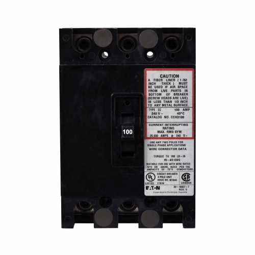 CC Breaker 125A/3 Pole 240V 25K