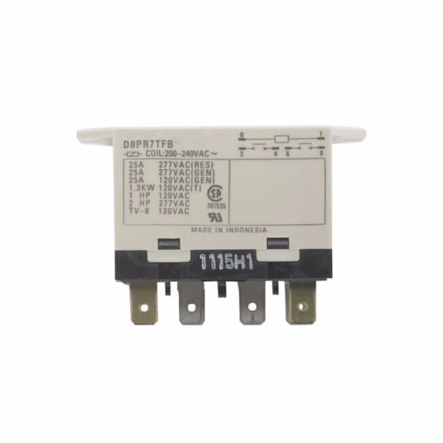 SPST NO E BRACKET 120VAC COIL