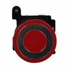 Eaton E34 pushbutton, E34, 30.5 mm, Corrosion Resistant, 40 mm, NEMA 3, 3R, 4, 4X, 12, 13, Non-illuminated, Two-position, Maintained push and pull, Standard, Red actuator, Plastic bus, EMER. STOP
