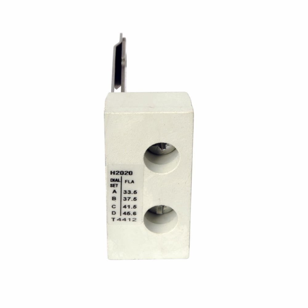 Freedom Standard Trip Heater Pack, Standard Trip, Class 20 , NEMA, IEC , full load range 33.5A 37.5A 41.5A 45.6A Dial positions A B C D respectively, overload relay 105 or 144A