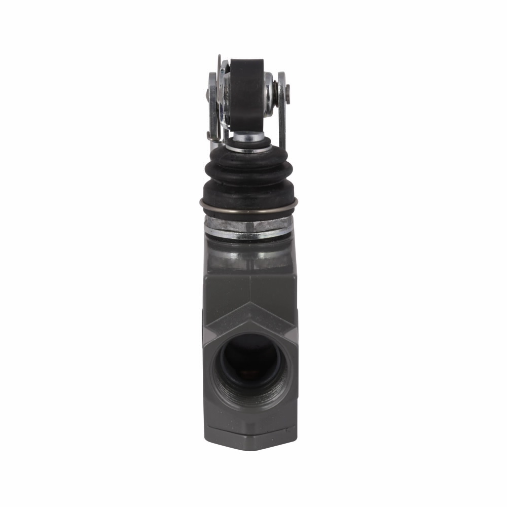 Enclosed Precision Limit Switch, E47, Booted roller lever, Screw Terminals, 15A at 250 Vac, 6A at 30 Vdc, 0.01 mm/s-1m/s, 1-SPDT (Form C)