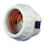 Medium Base, One-Piece, Keyless, Incandescent, Unglazed Porcelain Lampholder, Front Mount, Single Circuit, Back Wired, Shallow Back, White