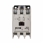 Eaton XT IEC contactor, 25A, 110-120 Vac,  50-60 Hz, 25A, Frame E, 50-60 Hz, 2 hp, Steel mounting plate, Three-pole, Non-reversing, No overload relay, Freedom, Contactor