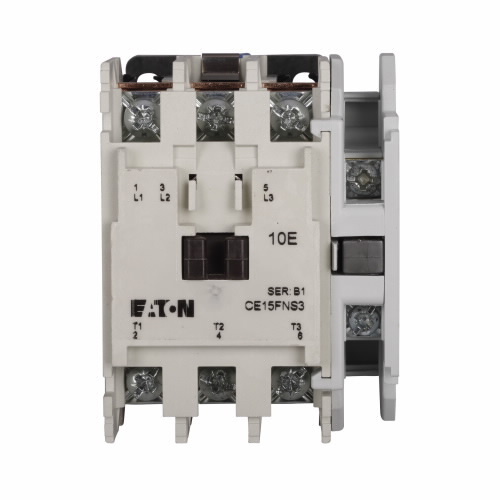 CE15FNS3EB Freedom Non-Reversing IEC Contactor, 208 V AC V Coil, 32 A, 1NO Contact, 3 Poles