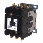 Eaton definite purpose contactor, Quick, 360A, 110-120 Vac, 50/60 Hz, Open with metal mounting plate, 15-50A, two- and three-pole, 360A, Contactor, Three-pole, 360A, three-pole, 360A, Box lugs (posidrive setscrew), Non-reversing