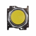 30.5 mm Heavy-Duty Watertight/Oiltight Pushbutton Operator, Non-illuminated, 1NC contacts, Extended Yellow Button, Momentary, NEMA 3, 3R, 4, 4X, 12, 13, 10250T series