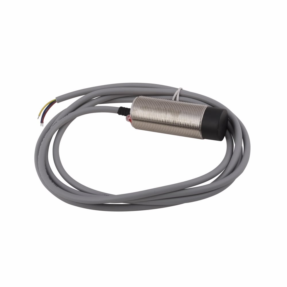 Inductive Global Proximity Sensor, E57, Straight, 30 mm, Unshielded, Output ON, 6.6 ft, 200 mA at 250V, <3.0% sensing range, PVC, 2-wire AC, NO, 20-250V