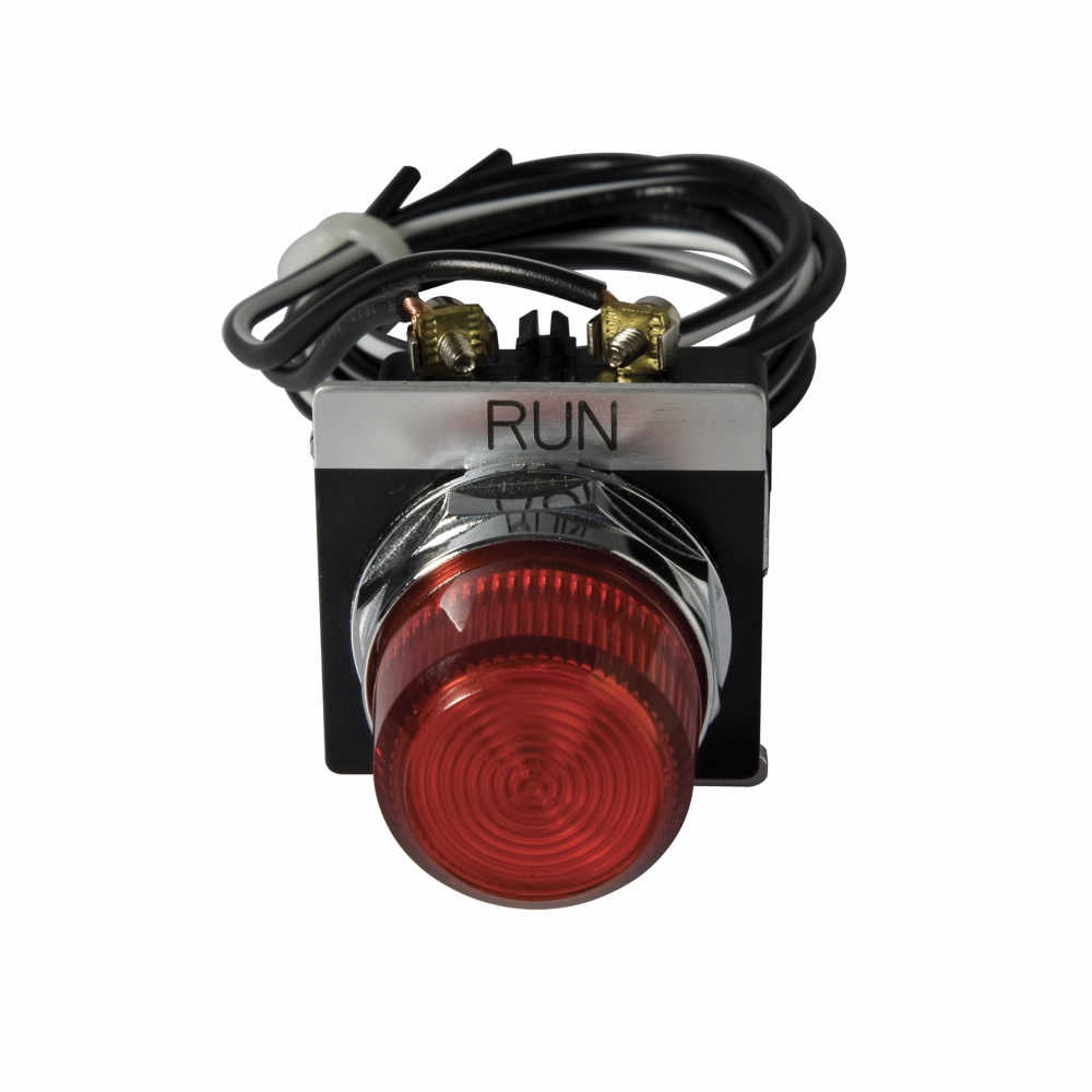 Eaton Freedom NEMA pushbutton kit, Enclosed Control Accessory, Pilot light kit, Red pilot, 120V