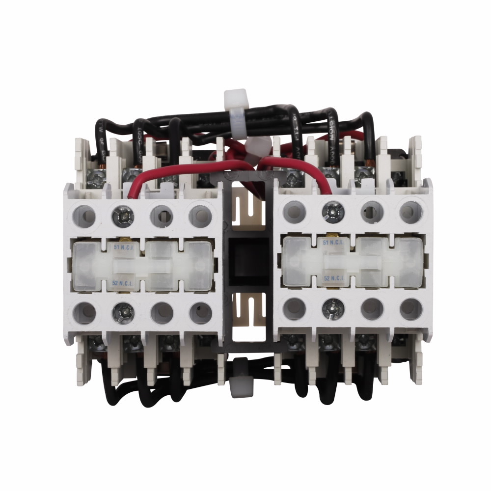 Eaton XT IEC contactor, 10A, 24 Vac,  50-60 Hz, 10A, Frame B, 45 mm, 50-60 Hz, Three-pole, Reversing, No overload relay, Freedom, Contactor