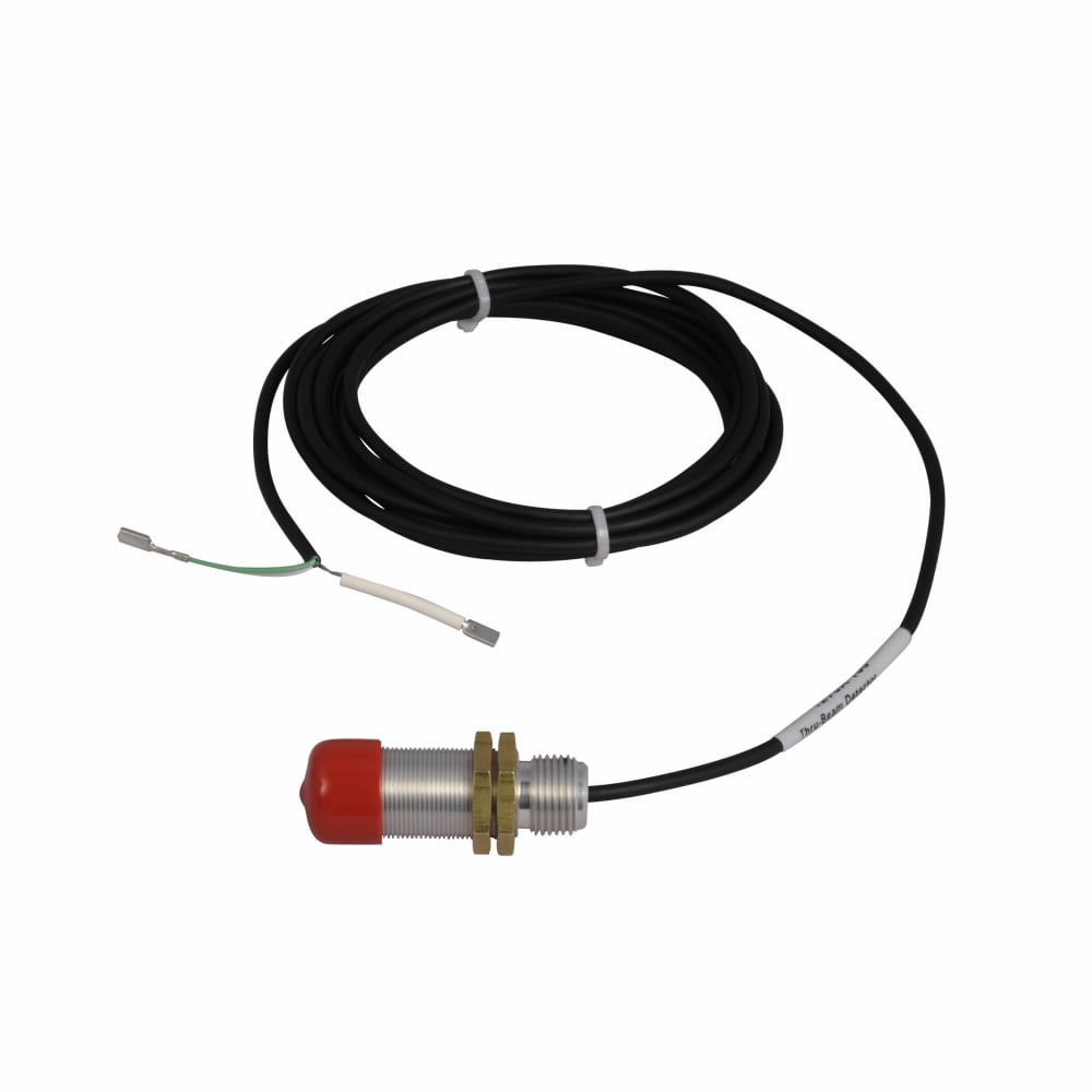 Eaton 70 Series Photoelectric Sensor Head, Photoelectric, 1.25 diameter, Forward Viewing, Aluminum enclosure, Thru-beam