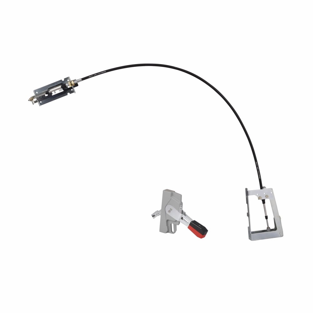 Eaton molded case circuit breaker accessory handle mechanism, Flex shaft handle mechanism, F-Frame, Series C, 4 ft