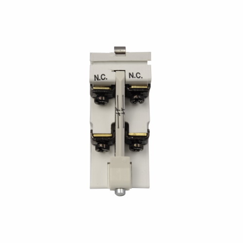 Type J (2) NC Special Size Auxiliary Contacts, Field Mountable in a A200 and A900 Contactor or Starter Sizes 00-6