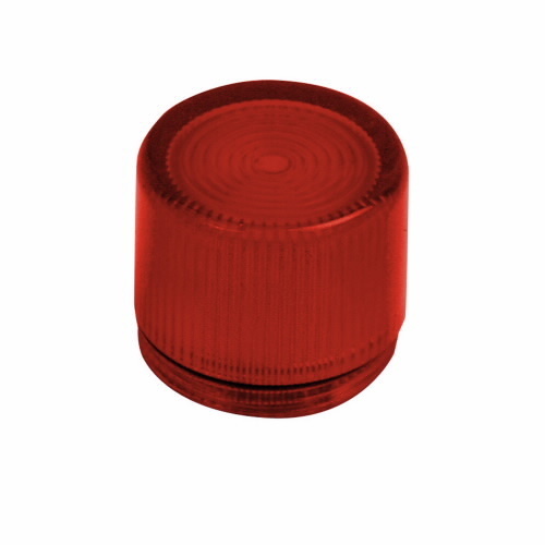 Eaton E34 pushbutton lens, E34 series, Illuminated Pushbutton Lens, Red actuator, Plastic, Legend: Blank legend