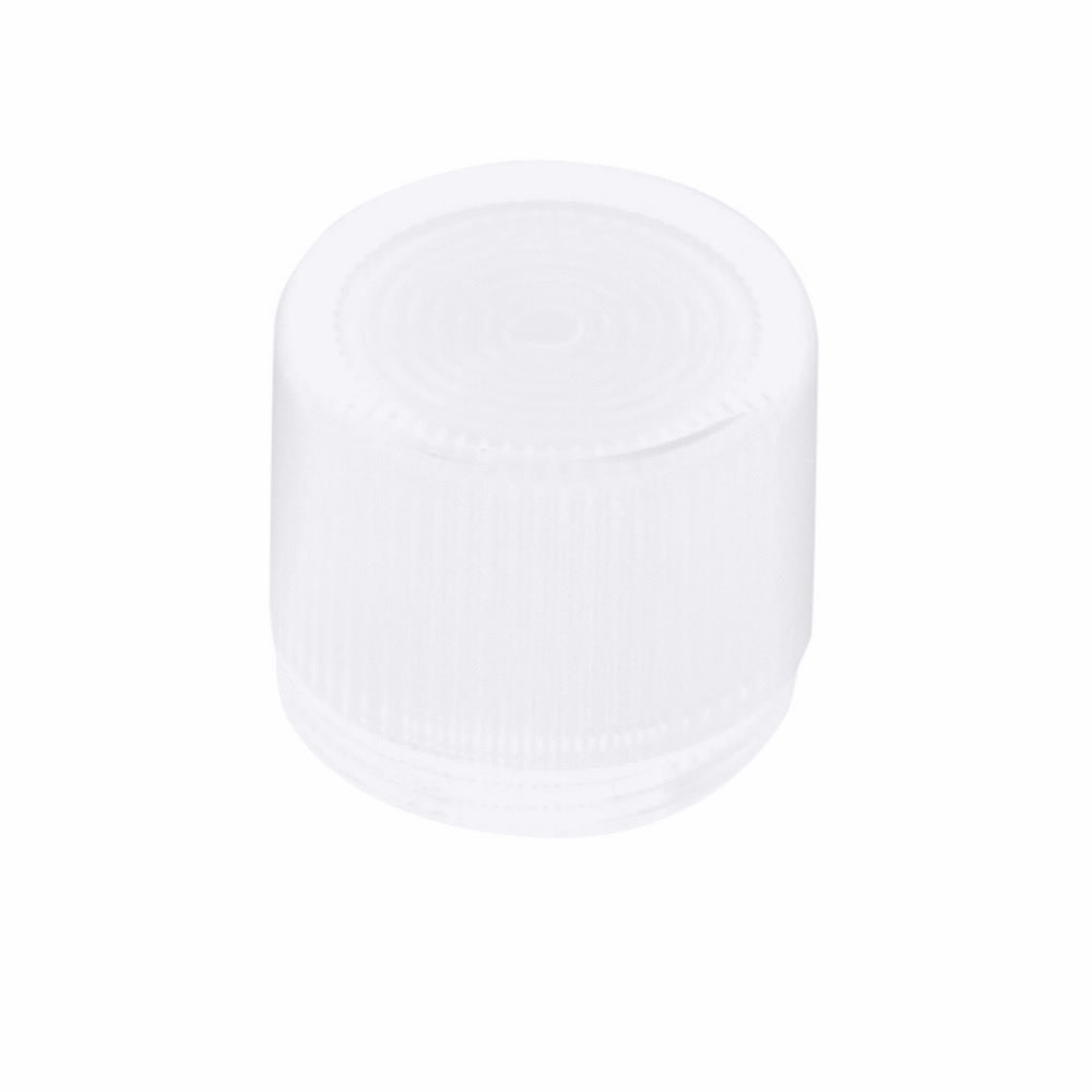 E34V5 Corrosion-Resistant Illuminated Watertight/Oiltight Pushbutton Lens, 30.5 mm, NEMA 3/3R/3S/4/4X/12/13/IP65 NEMA Rating, Blank Legend, Plastic