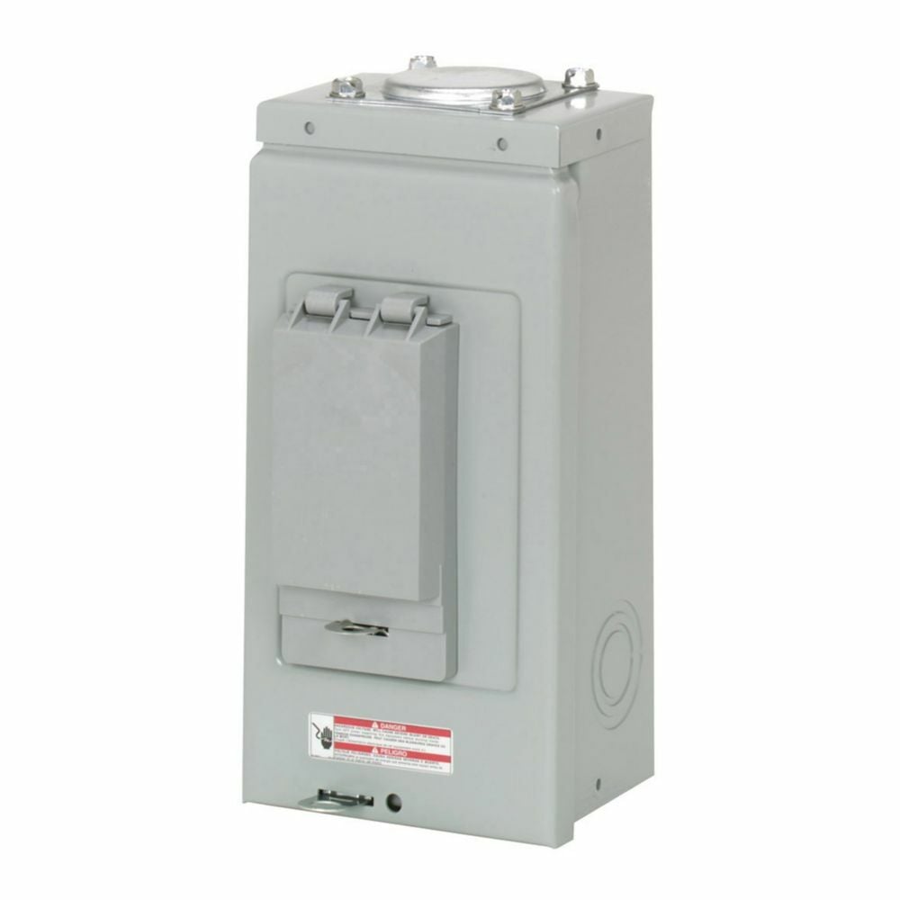 Eaton CH main lug loadcenters,Standard,Main lug only,70A,5r,Copper,NEMA 3R,Metallic,Overhead,CH,2,Four-pole,2,Three-wire,Single-phase,120/240 V,#14-2 AWG