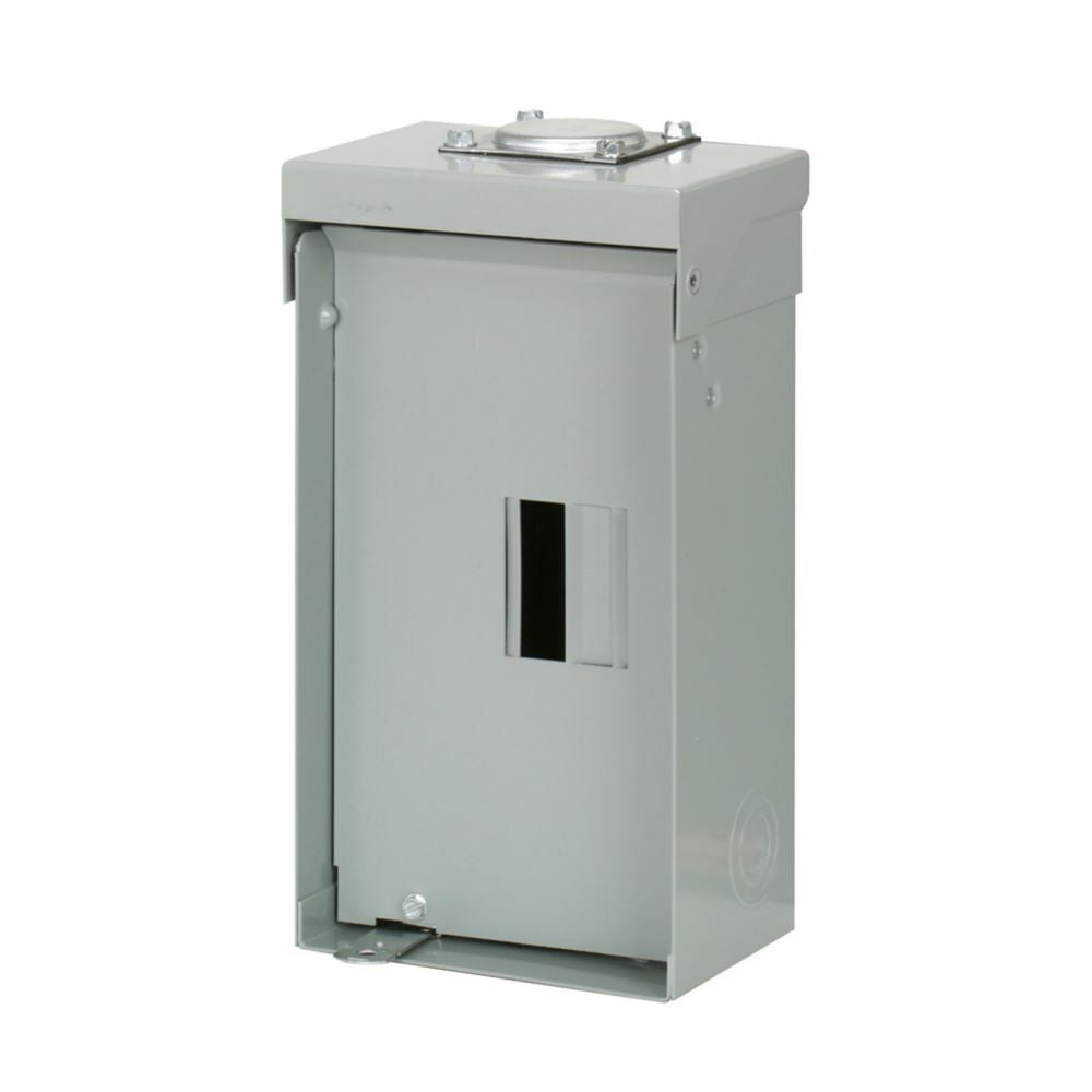 Eaton CH main lug loadcenters,Standard,Main lug only,125A,6r,Copper,NEMA 3R,Metallic,Overhead,CH,2,Four-pole,2,Three-wire,Single-phase,120/240 V,#14-1/0 AWG