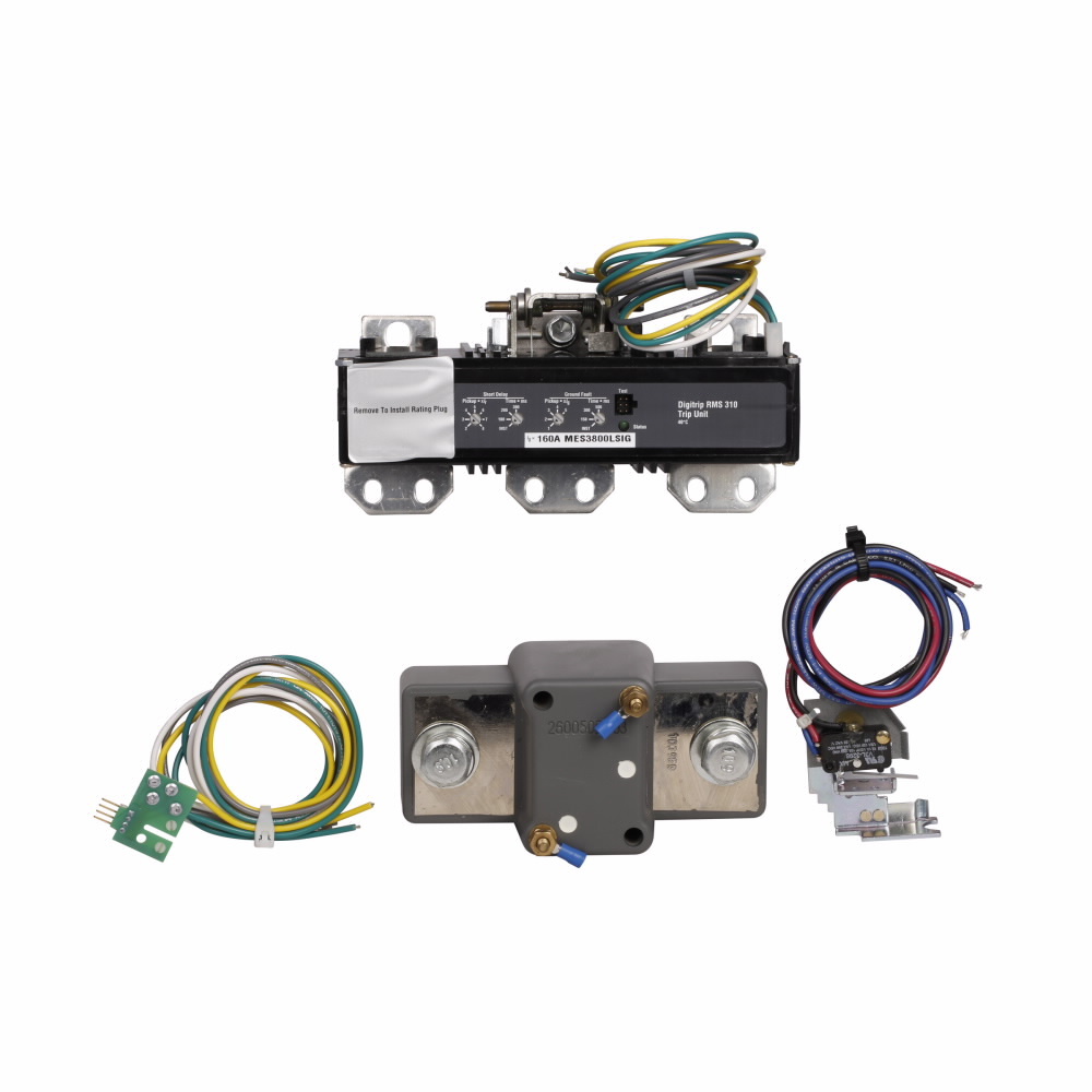 Eaton molded case circuit breaker accessory trip unit, Electronic, 800 A, Three-pole, LS, Frame J-K, Ground fault, Series C