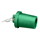 Male, Protective Cap, For 17 Series, Industrial Grade, Cam-Type Connector, Green