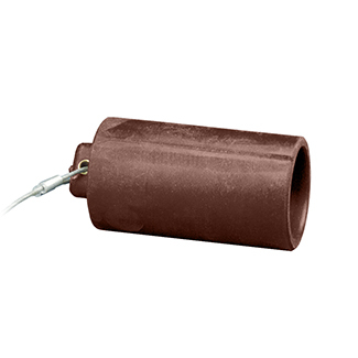 Female, Protective Cap, For 17 Series, Industrial Grade, Cam-Type Connector, Brown