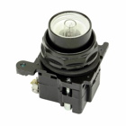 Eaton E34 pushbutton, Corrosion Resistant Indicating Light Component Watertight and Oiltight, Standard actuator, Incandescent, Transformer, 120 V