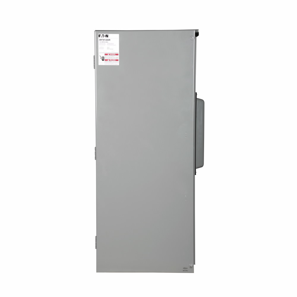 Eaton main terminal box, 1200A, Aluminum, NEMA 3R, Overhead/underground, Four-wire, Three-phase, 120/208V, (4) 250-500 kcmil