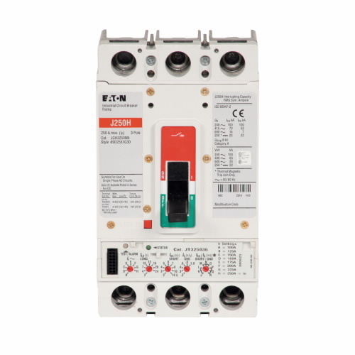 Eaton molded case circuit breaker accessory frame