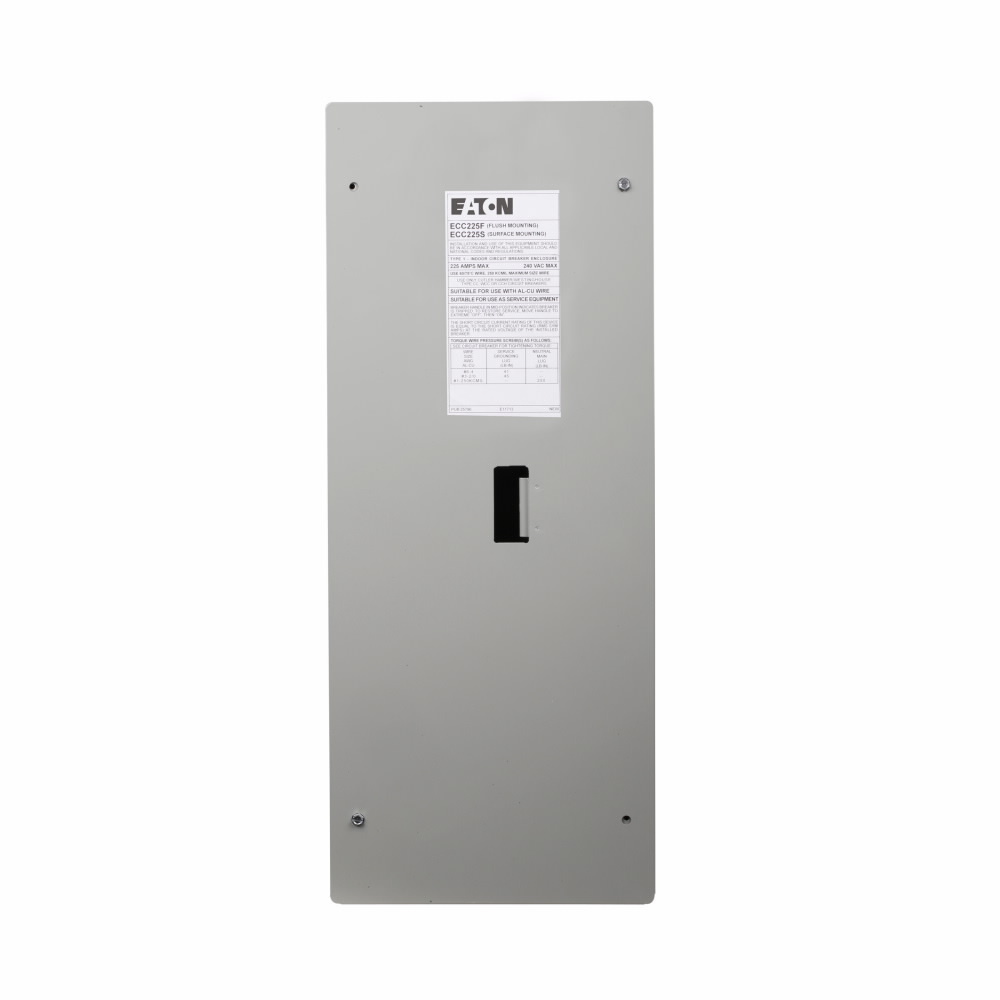 Eaton Type CH Style 3/4 in Loadcenter and Breaker Accessories,Circuit breaker unit enclosure,225Amp,10 kAIC,225 V,CH,Determined by circuit breaker installed,CCV,CC Circuit breakers,NEMA 1,Single- and three-phase