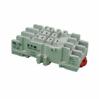 Eaton General-purpose relay, D5 Series Socket, Used with D5 series relays, TR timers, 300V nominal voltage, 15A nominal current, Din rail/panel mount, Screw clamping wire connection, QTY: 10