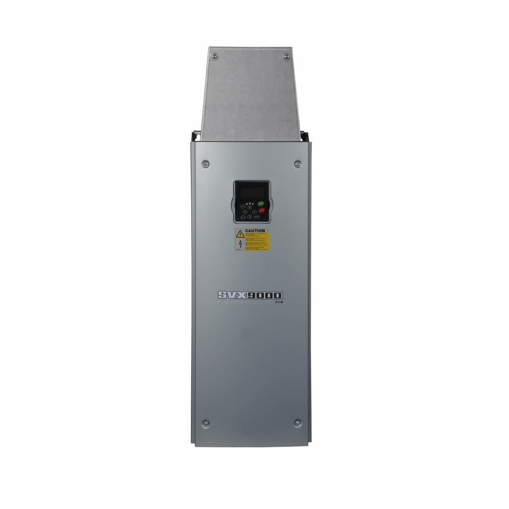 Eaton SVX adjustable frequency drive, 100HP, NEMA Type 1/IP21, 480V, FR8, Three-phase, EMC H, Standard Software, A/N keypad, No brake chopper, Standard boards