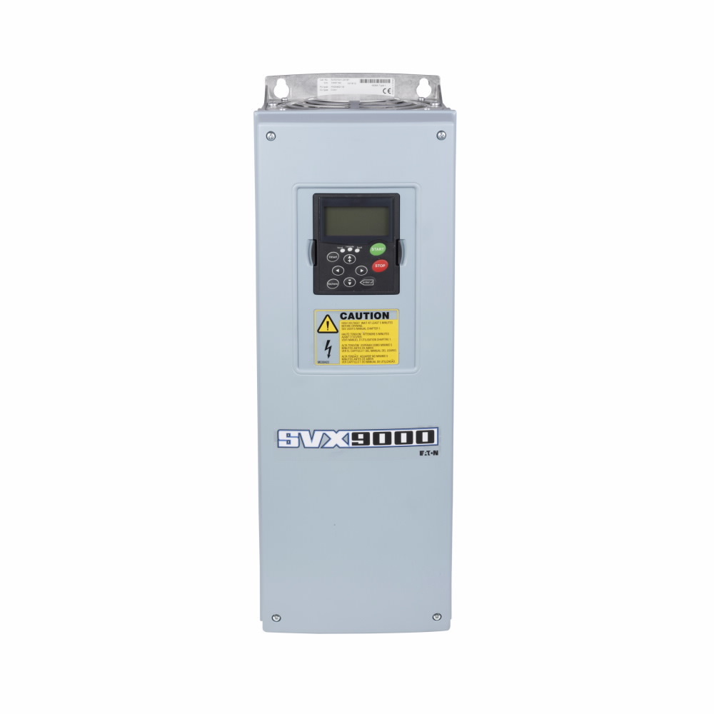 Eaton SVX adjustable frequency drive, 20HP, NEMA Type 12/IP54, 480V, FR6, Three-phase, EMC H, Standard Software, A/N keypad, Internal brake chopper, Standard boards