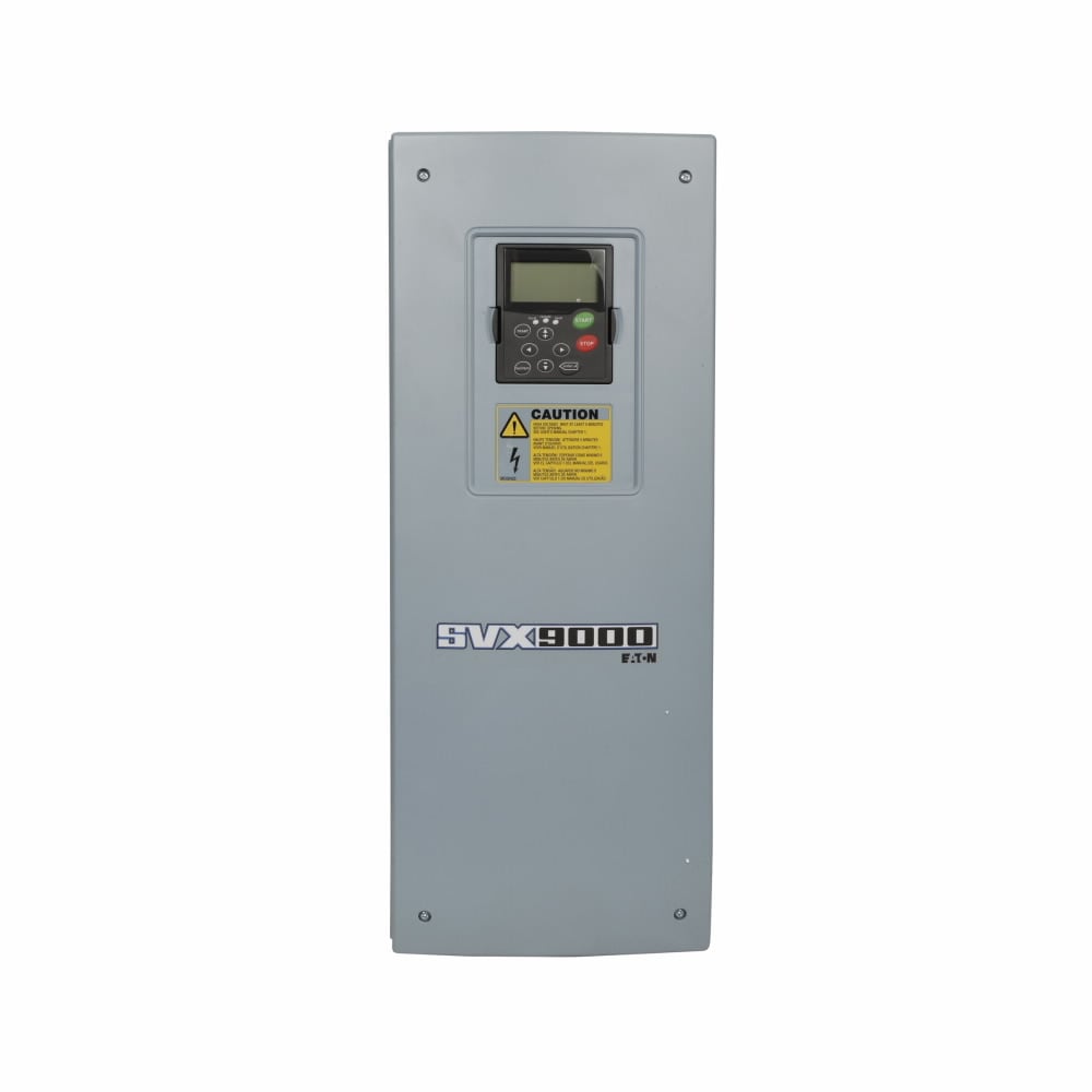 Eaton SVX adjustable frequency drive, 75HP, NEMA Type 12/IP54, 480V, FR8, Three-phase, EMC H, Standard Software, A/N keypad, No brake chopper, Standard boards