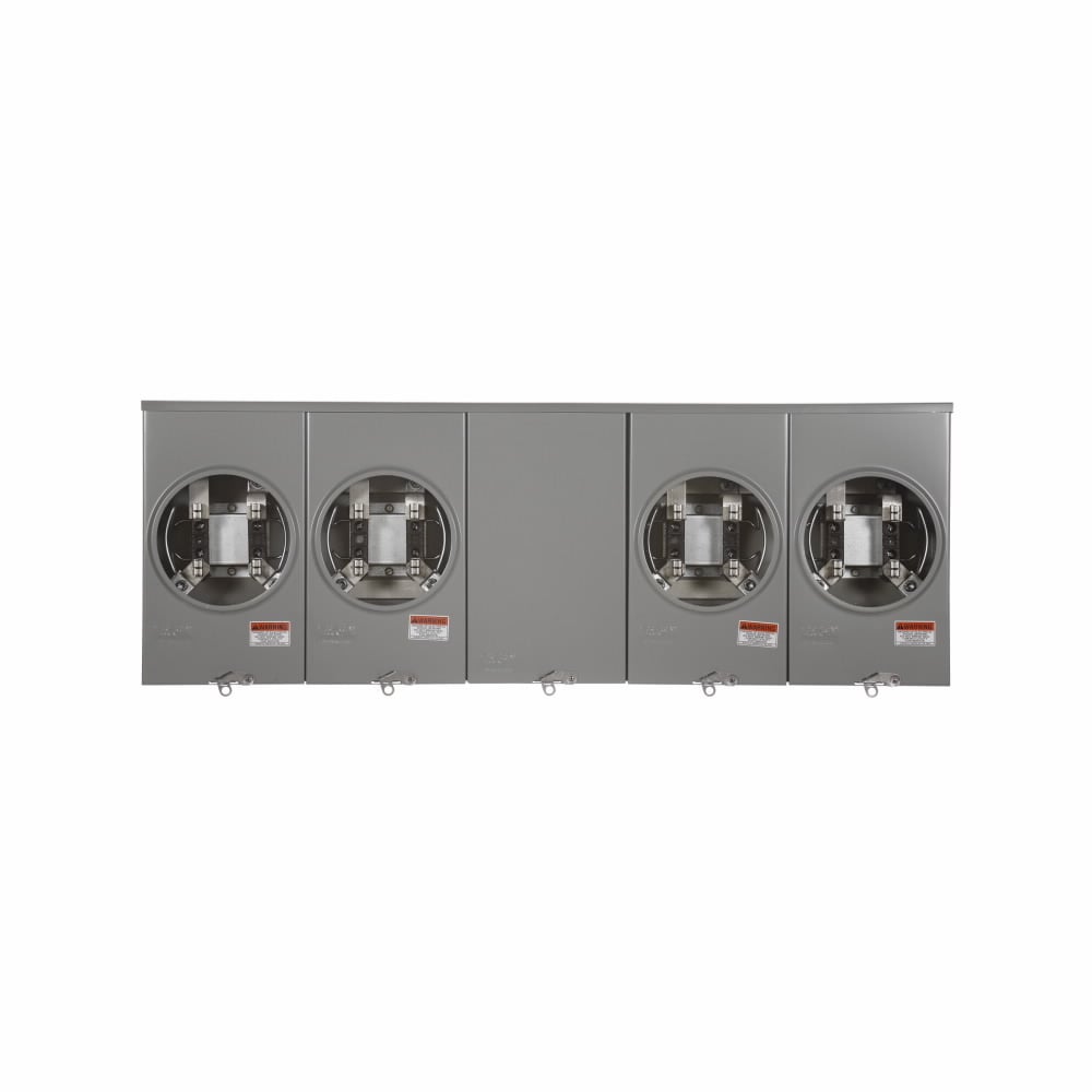 MTR SKT 4 POSITION 200A HUB OP UL GRND