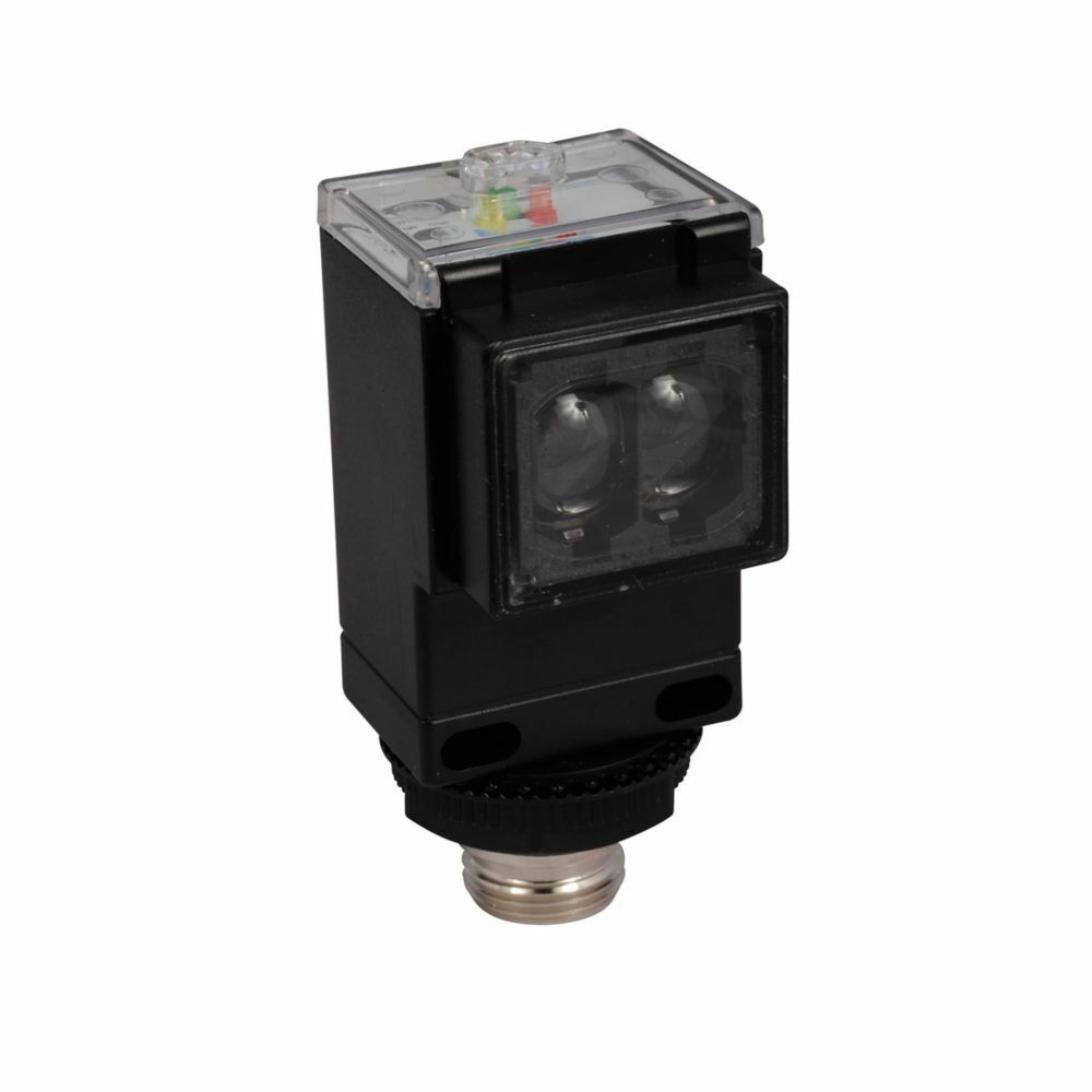 Eaton Enhanced 50 Series Photoelectric Sensor, Photoelectric, Right Angle, Sensor distance: 200 Ft., Fiberglass reinforced plastic enclosure, 3A max AC, SPDT Form C Relay, 3A at 240 Vac, 5 Pin Mini Connector, 12?240 Vdc 24?240 Vac input