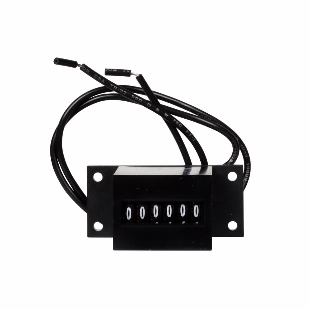 SE Series Totalizer; 6-digit; 120 VAC; Panel Mounting; No Reset; 600 CPM