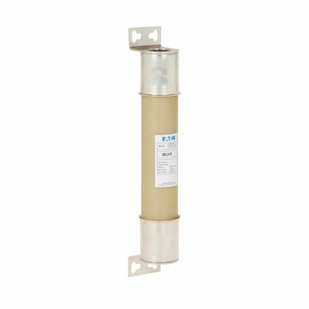 Eaton Bussmann series 5BCLS fuse, Single barrel, 6R designation, 4.8 kV, 170A, 50 kAIC, Motor start, BCLS, Class R, Bolt-in, Single barrel
