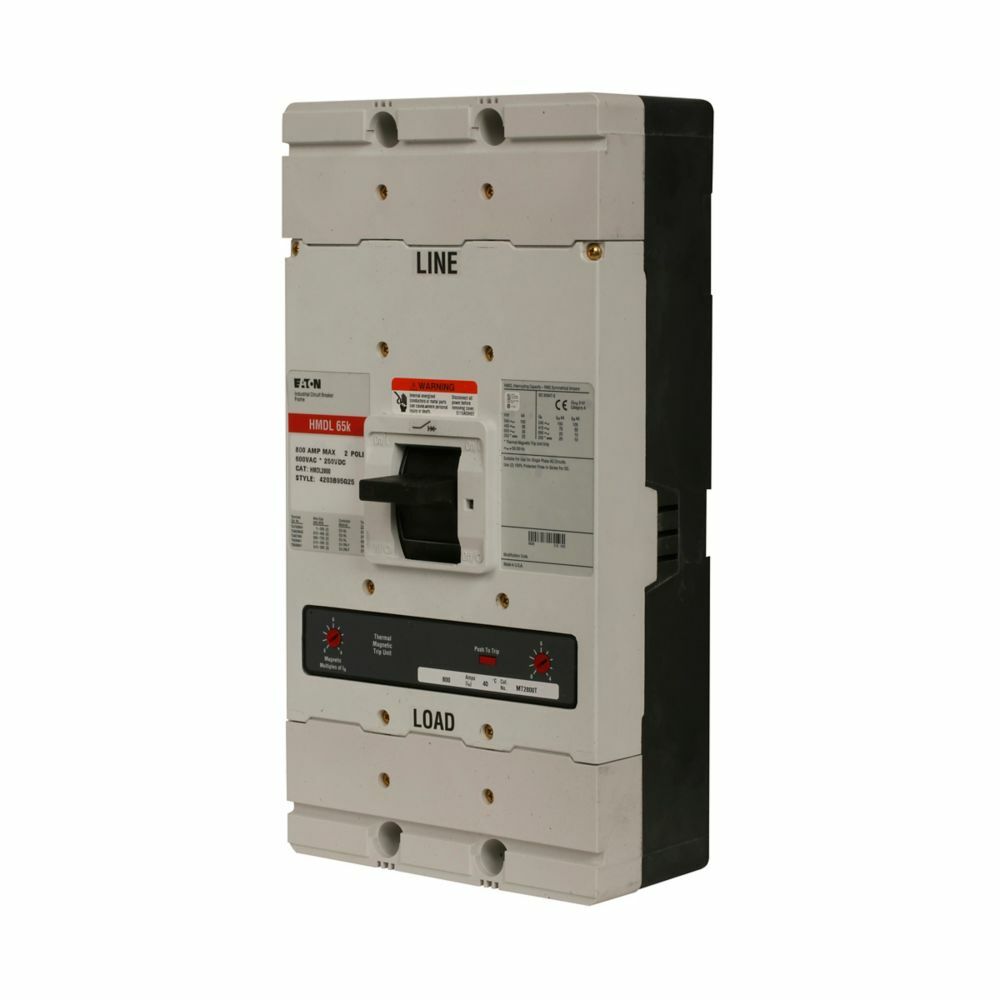 TYPE MDL 2P 800 AMP CIRCUIT BRKR w/TERM