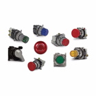 Eaton 10250T pushbutton, 30.5 mm Heavy-Duty Push-Pull,Assembled,Standard 40 mm Actuator (Lens),Red,Plastic Bus,1NO-1NC,Bayonet base,Illuminated,24 Vac/Vdc Lamp,LED, full voltage,24 Vac/Vdc Light Unit,Two-position,Maintained push and pull