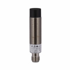 E57 Two-Wire Series Tubular Inductive Proximity Sensor, 0.71 dia, Straight, Sensor dist: 16 mm, 100 mA max DC, 2 - Wire DC, NO, 100 mA at 30 Vdc, 4 Pin M12 Connector, 10-30 Vdc input, < 2% accuracy, Short circuit protected, Un-shielded