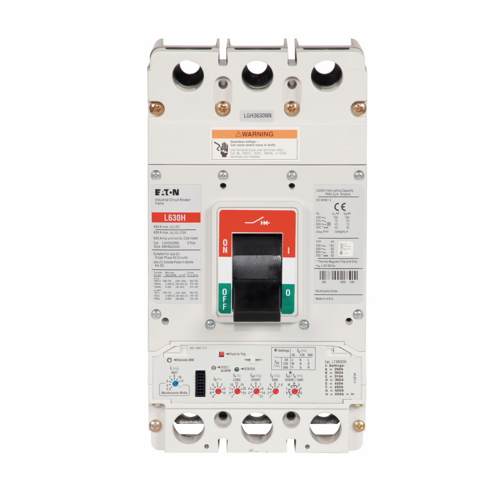 LGH 3P, 400 amp, ADJ-ADJ TU, w/Mtg Hdwr