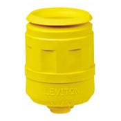 STRAIGHT LOCK PLUG BOOT 3-WIRE YELLOW