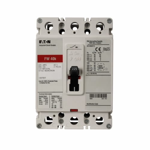 FWF 3P 100A CIRC FIX Thermal/MAG