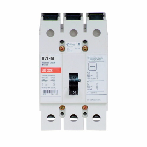 GD MOLDED CASE SWITCH 100A SINGLE PACK