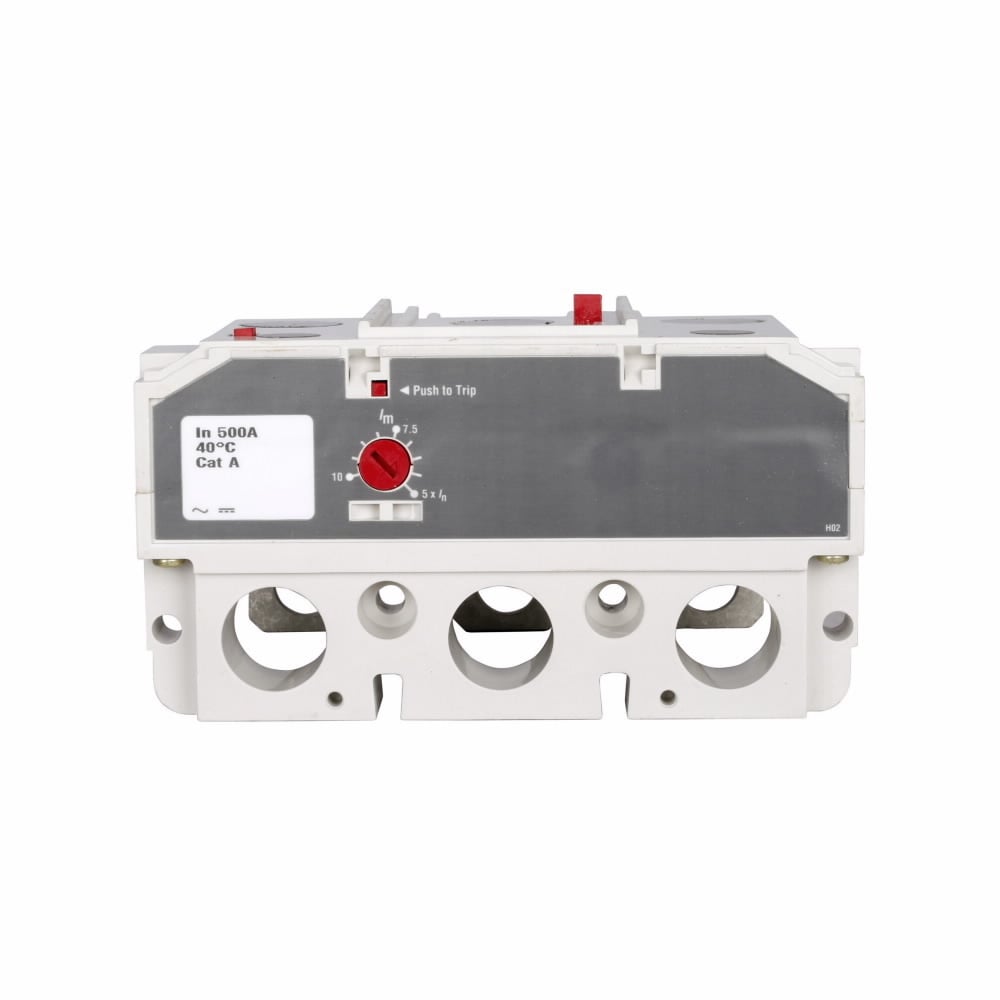 Eaton molded case circuit breaker accessory trip unit, Trip unit, 500 A, Three-pole, Fixed thermal, adjustable magnetic, LT, Frame LG, Series G