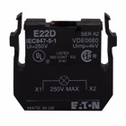 Eaton E22 pushbutton, Light Unit for Illuminated Device, Non-metallic Heavy-Duty, Incandescent, Full voltage, Unit with-out lamp