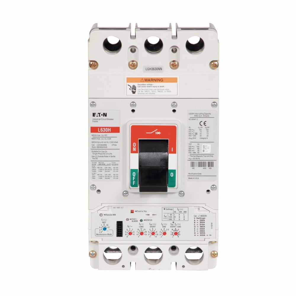 LGH 3P 350 Amp FIX thermal ADJ mag BRKR