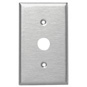 1-Gang Key Lock Power Switch Device Switch Wallplate, Standard Size, Spanner Screws and Tool, Device Mount, Stainless Steel