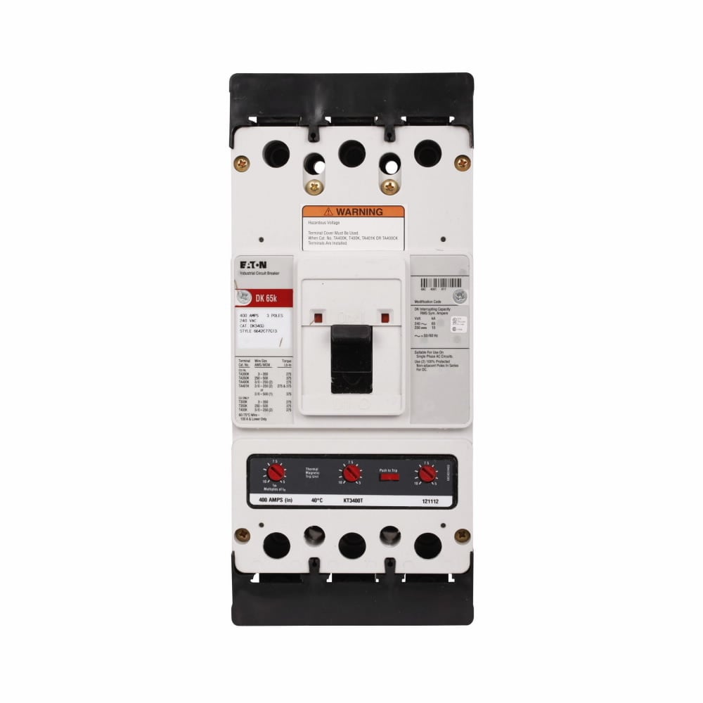 DK BRKR 3P 250A 240VAC MAX 65KAIC @ 240V